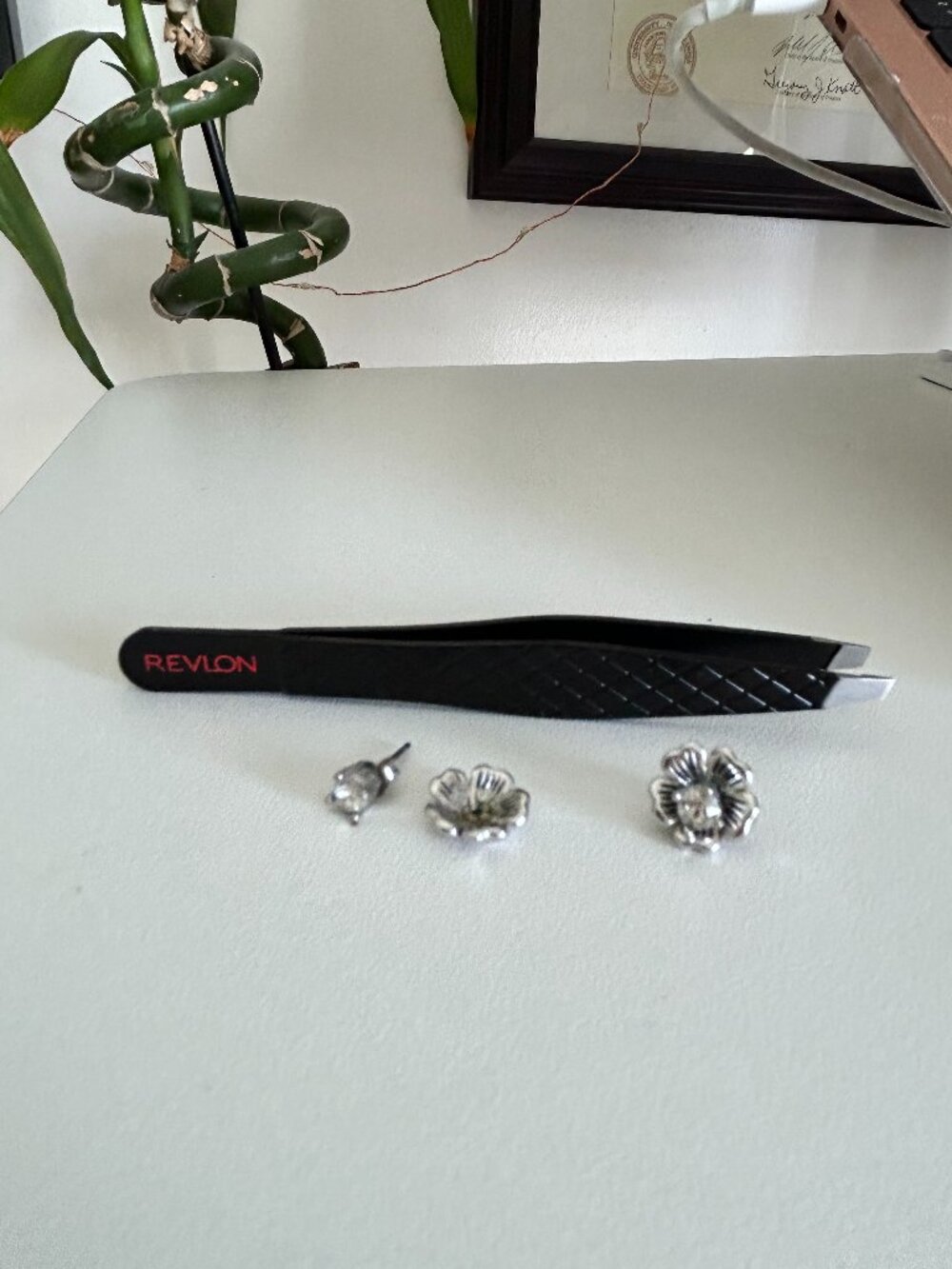 Rose Diamond Earrings